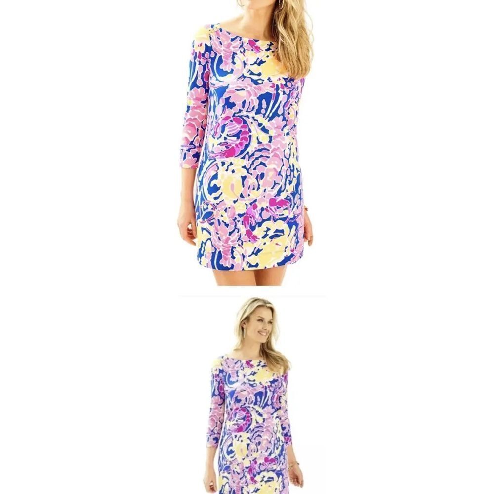 Lilly Pulitzer Sophie Shift Dress UPF50+ Sz M